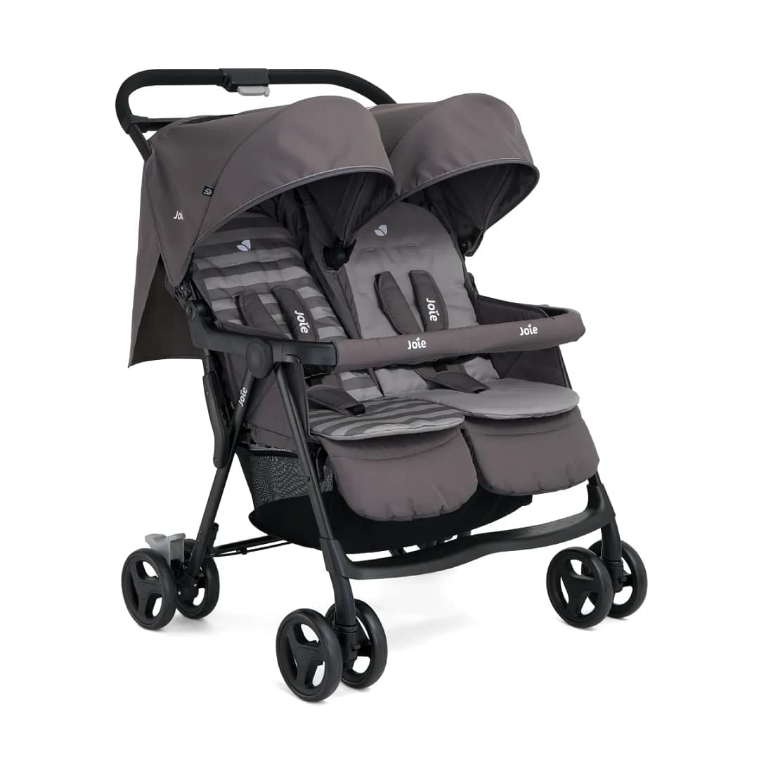 Joie Aire Twin Stroller - Dark Pewter